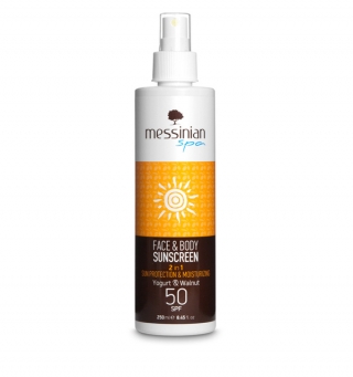 &Alpha;&Nu;&Tau;&Iota;&Eta;&Lambda;&Iota;&Alpha;&Kappa;&Omicron; &Gamma;&iota;&alpha;&omicron;ύ&rho;&tau;&iota; &amp; &Kappa;&alpha;&rho;ύ&delta;&iota; SPF 50 - 250ml
