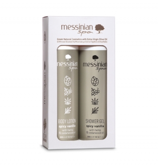 &Alpha;&phi;&rho;ό&lambda;&omicron;&upsilon;&tau;&rho;&omicron; +&nbsp;&Gamma;&alpha;&lambda;ά&kappa;&tau;&omega;&mu;&alpha; &sigma;ώ&mu;&alpha;&tau;&omicron;&sigmaf; Spicy Vanilla - 2-Pack Gift Set